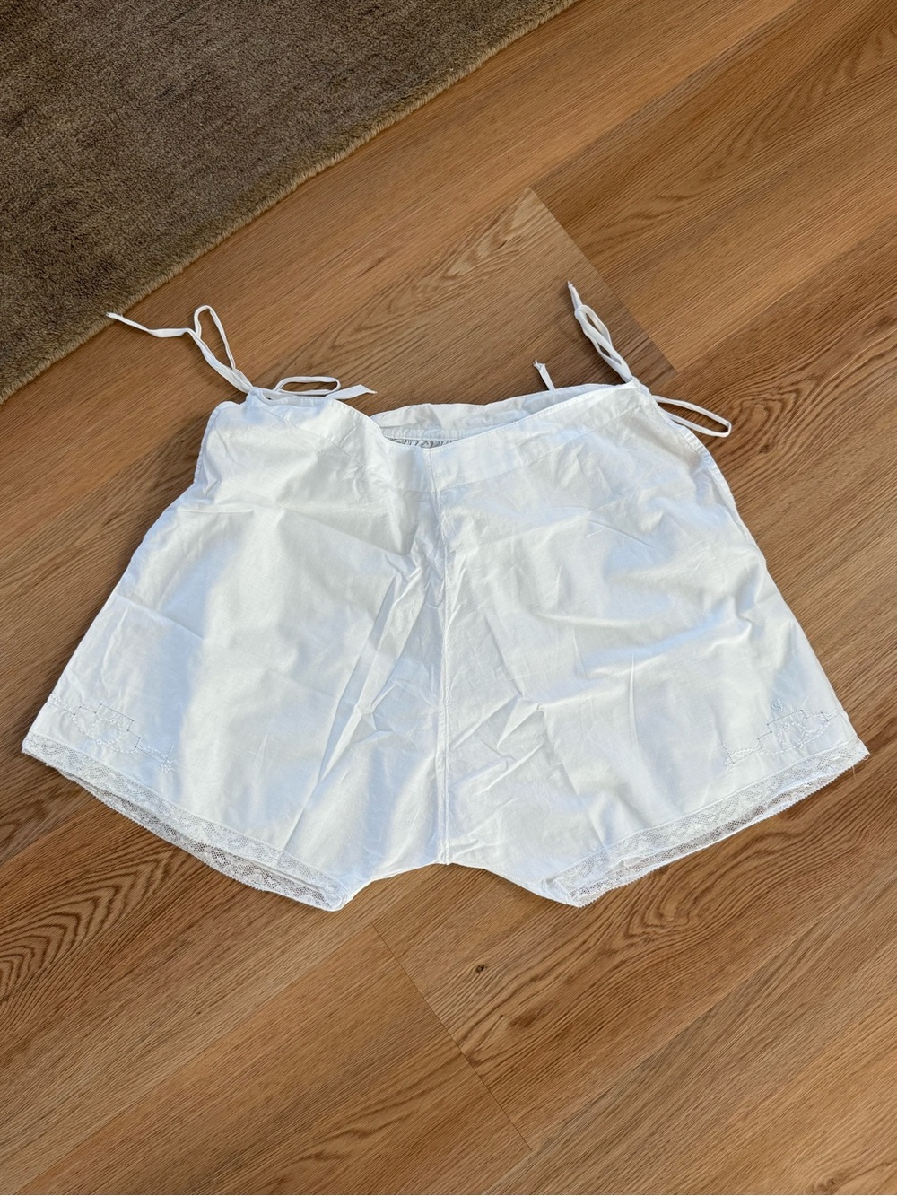 Antique 1920s French Cotton Shorts
